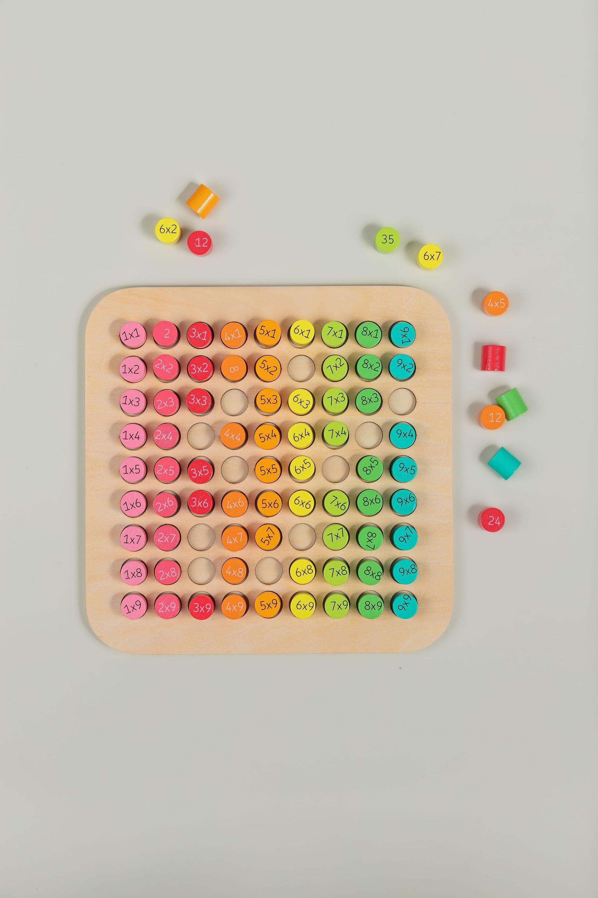 Multiplication Number Set - tiny tree toys - tiny tree toys