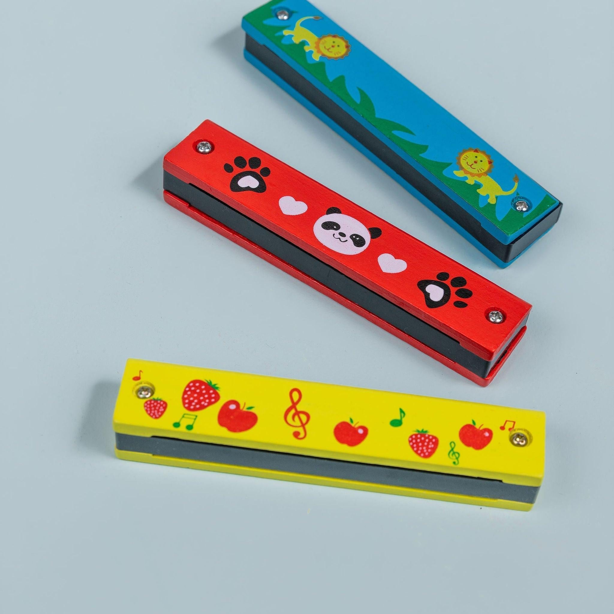 Wooden and percussion instruments for rhythm exploration