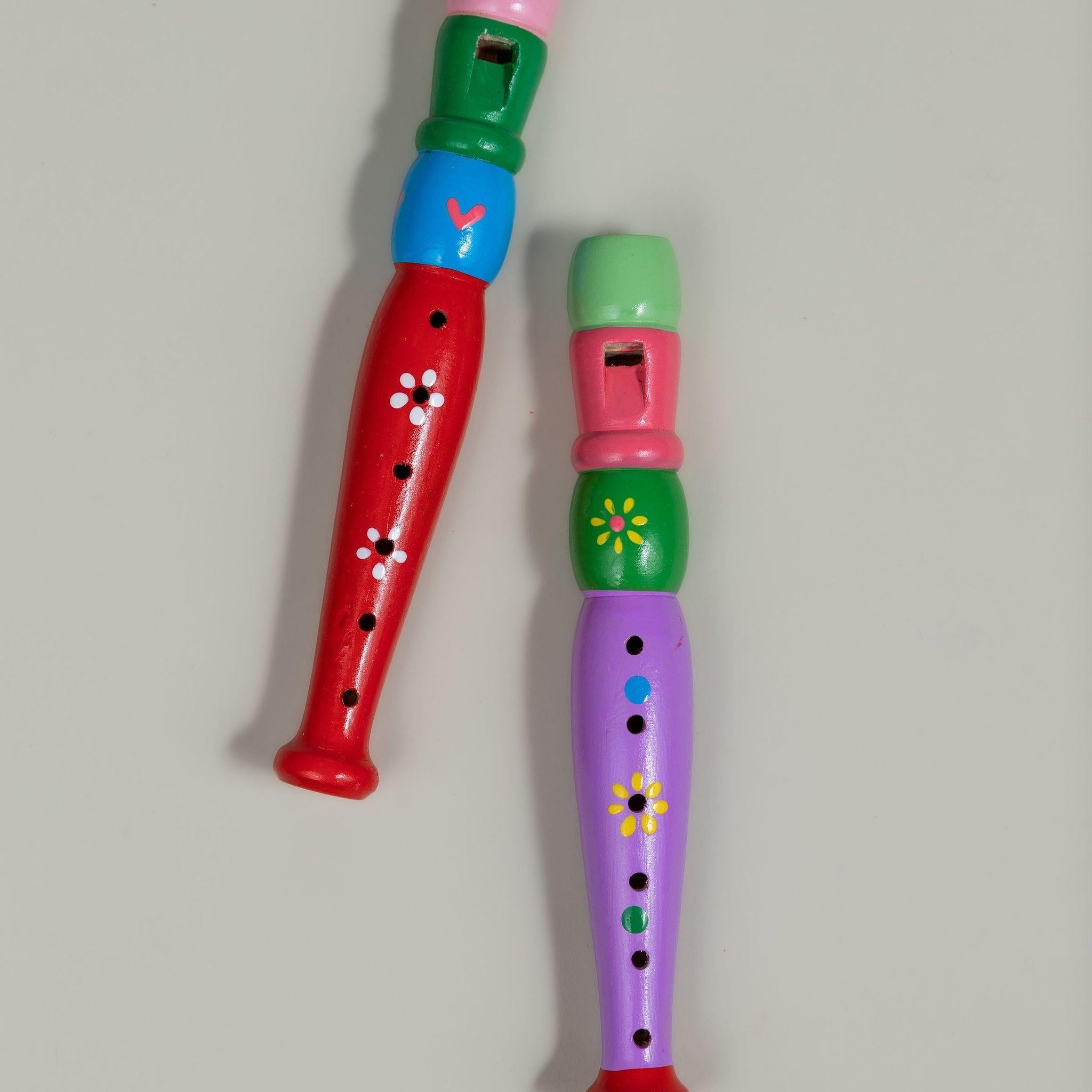 Colourful musical instruments for sensory sound play