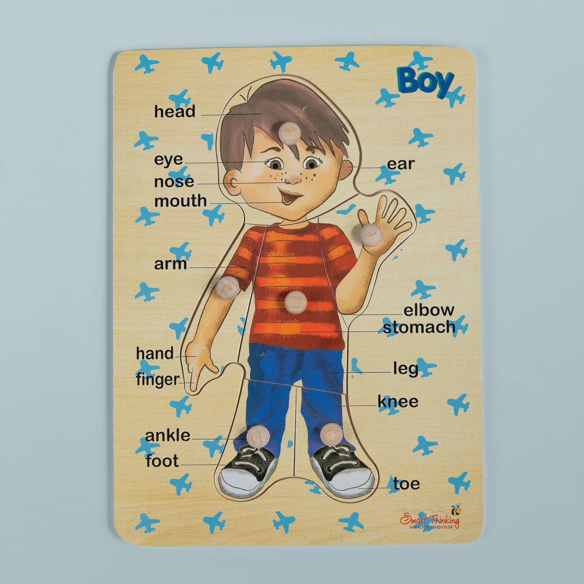 My body puzzle - tiny tree toys - Smart Thinking