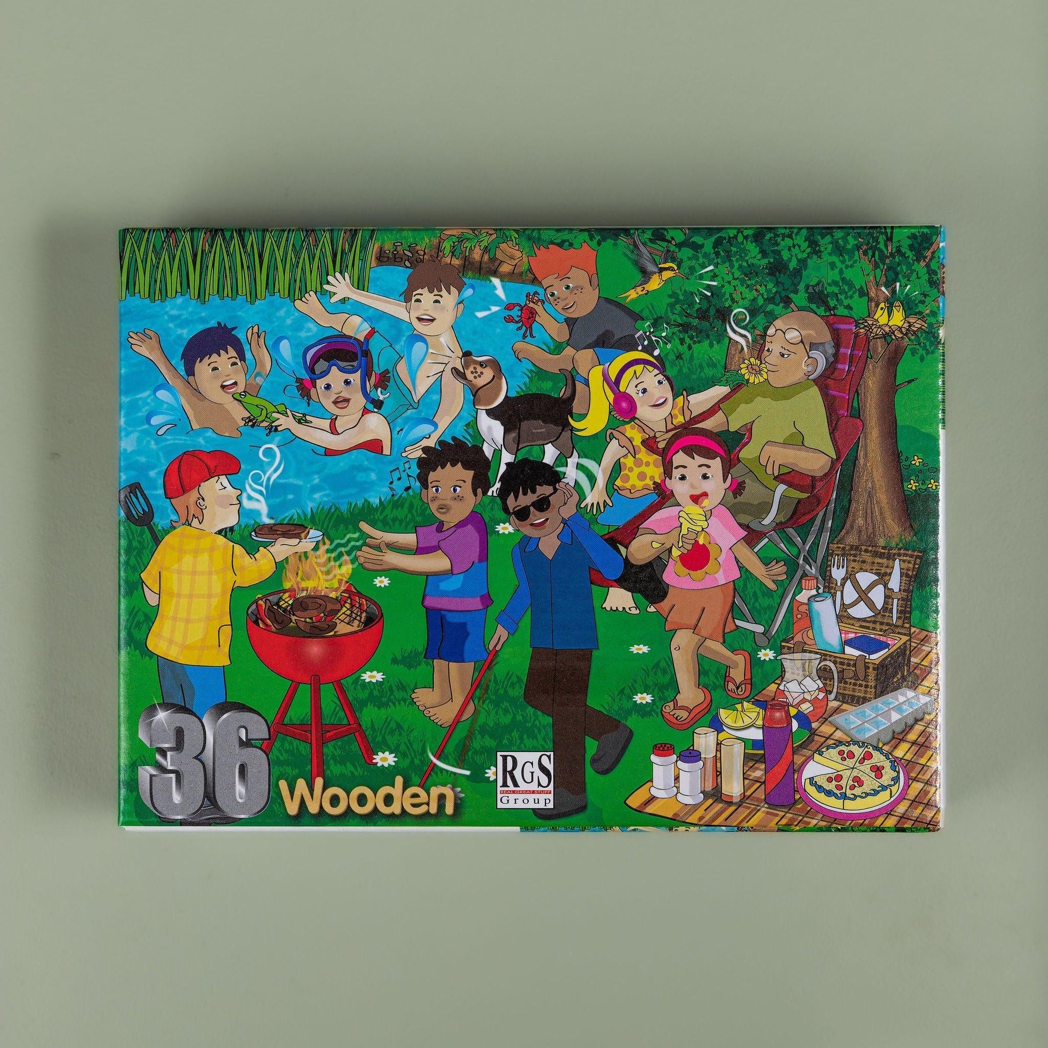 My Senses Puzzle 36 Pc - tiny tree toys - Smart Thinking