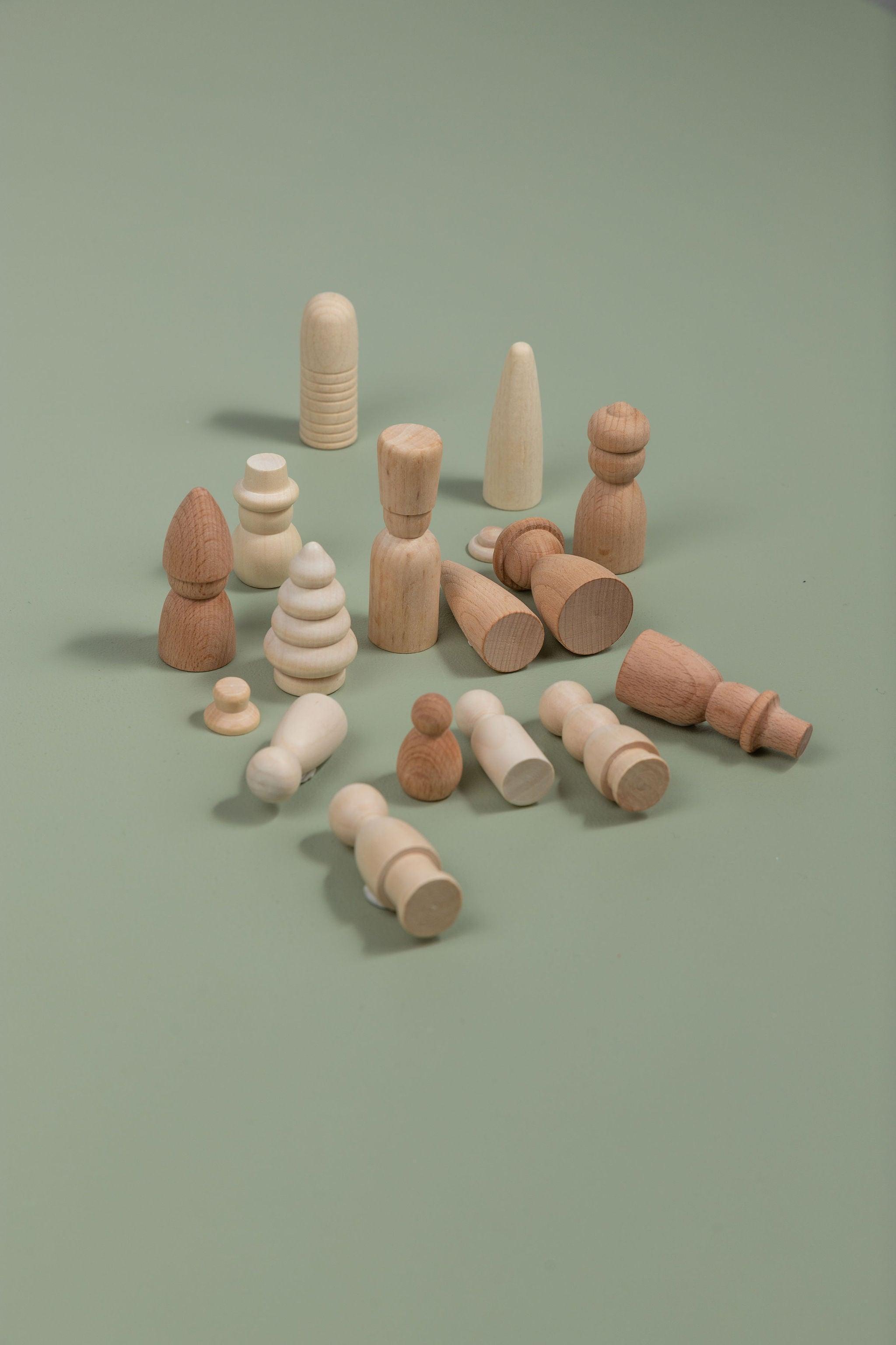 Peg Dolls - Various Designs - tiny tree toys - tiny tree toys