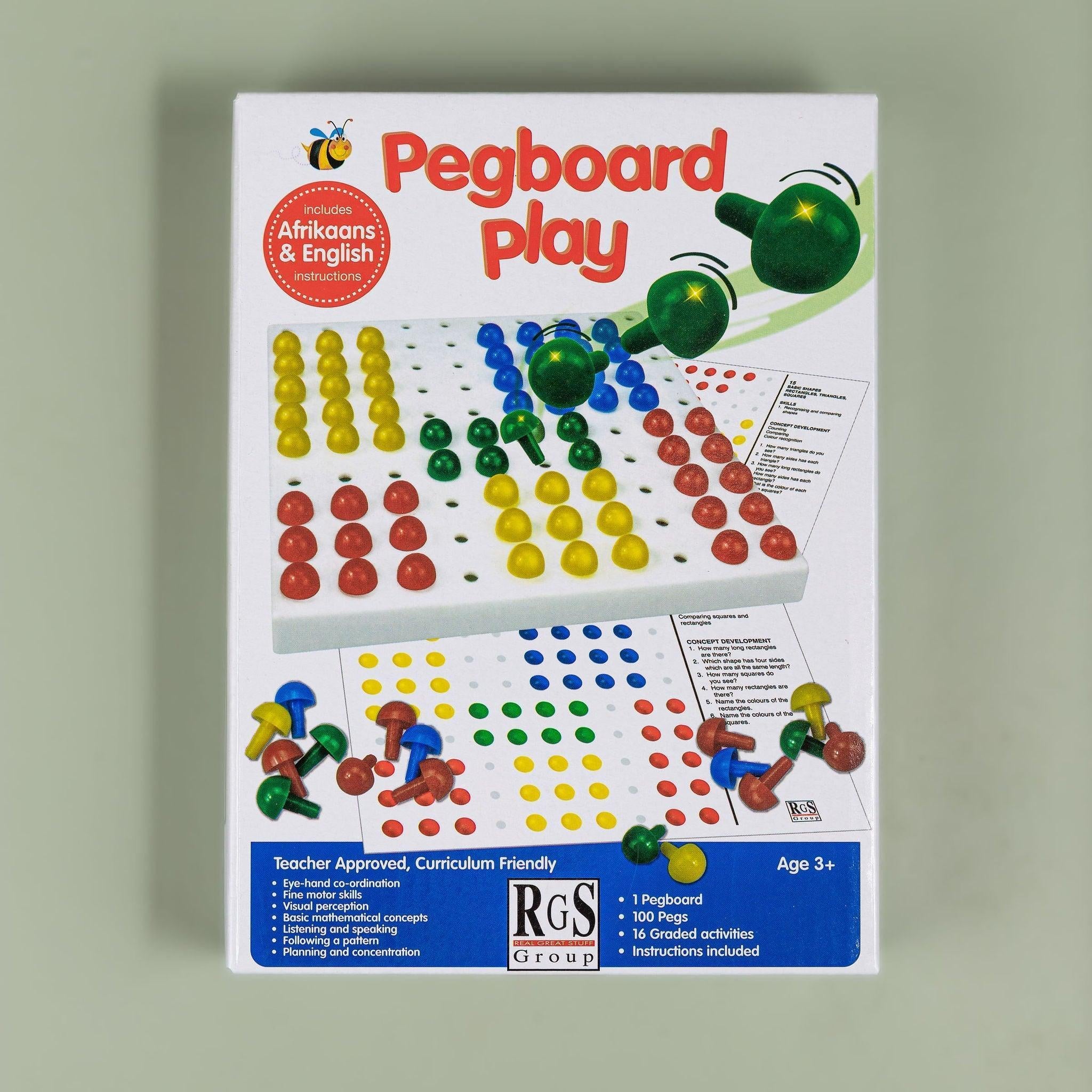 Pegboard Play - tiny tree toys - Smart Thinking
