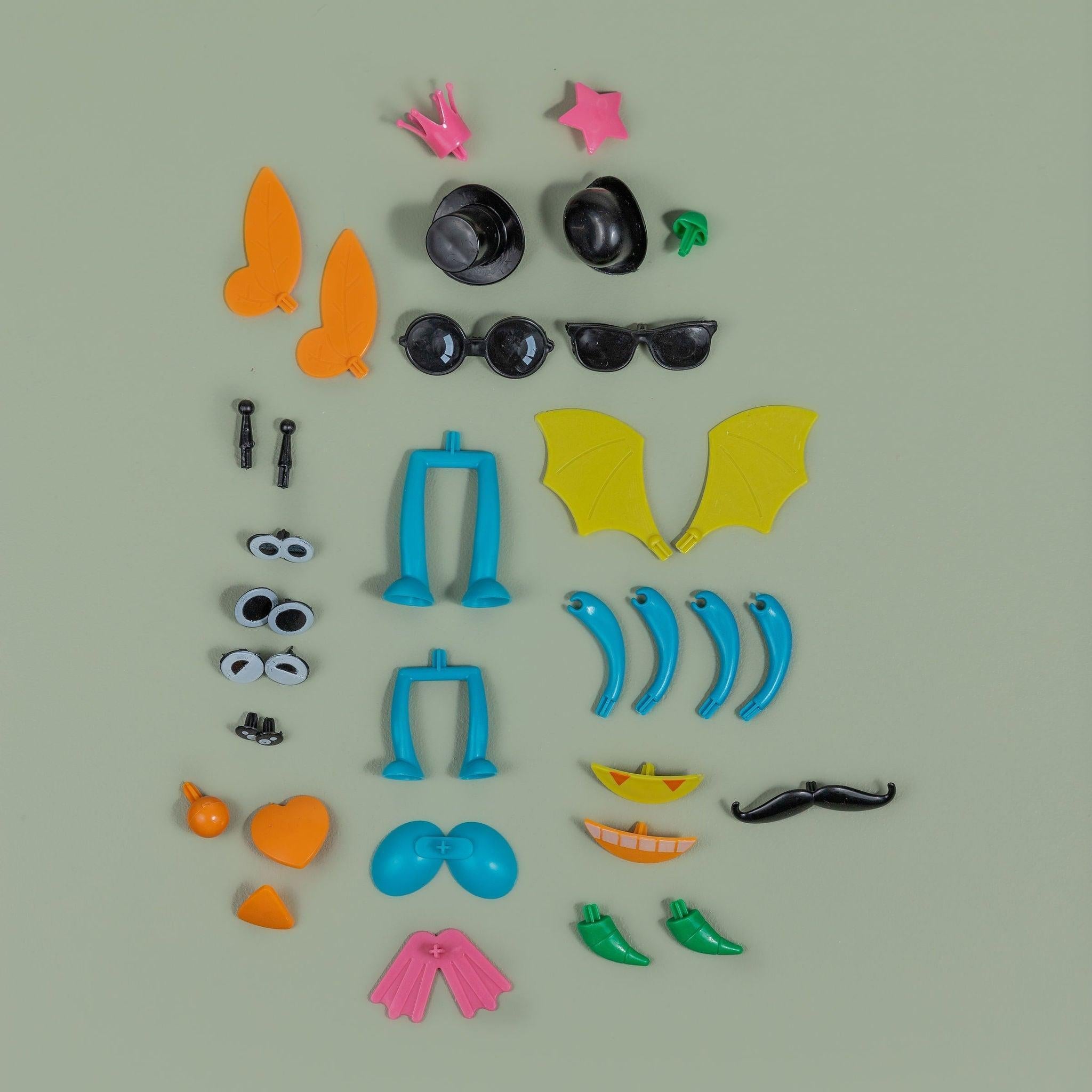 Wooden play dough tools for fine motor development