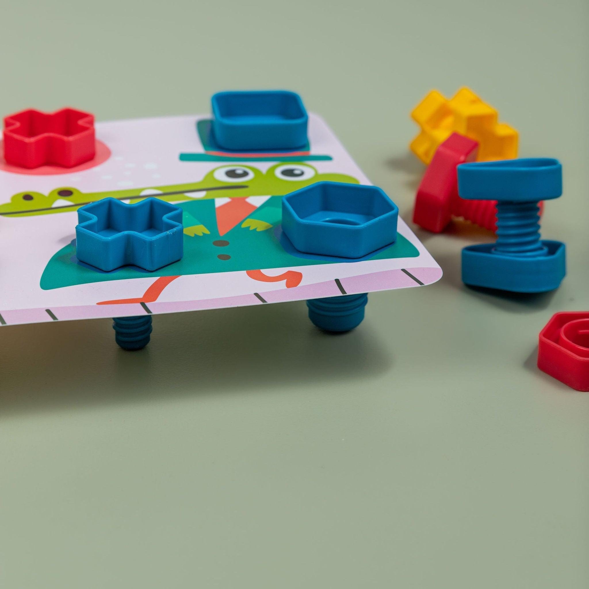Playing With Screws - tiny tree toys - tiny tree toys
