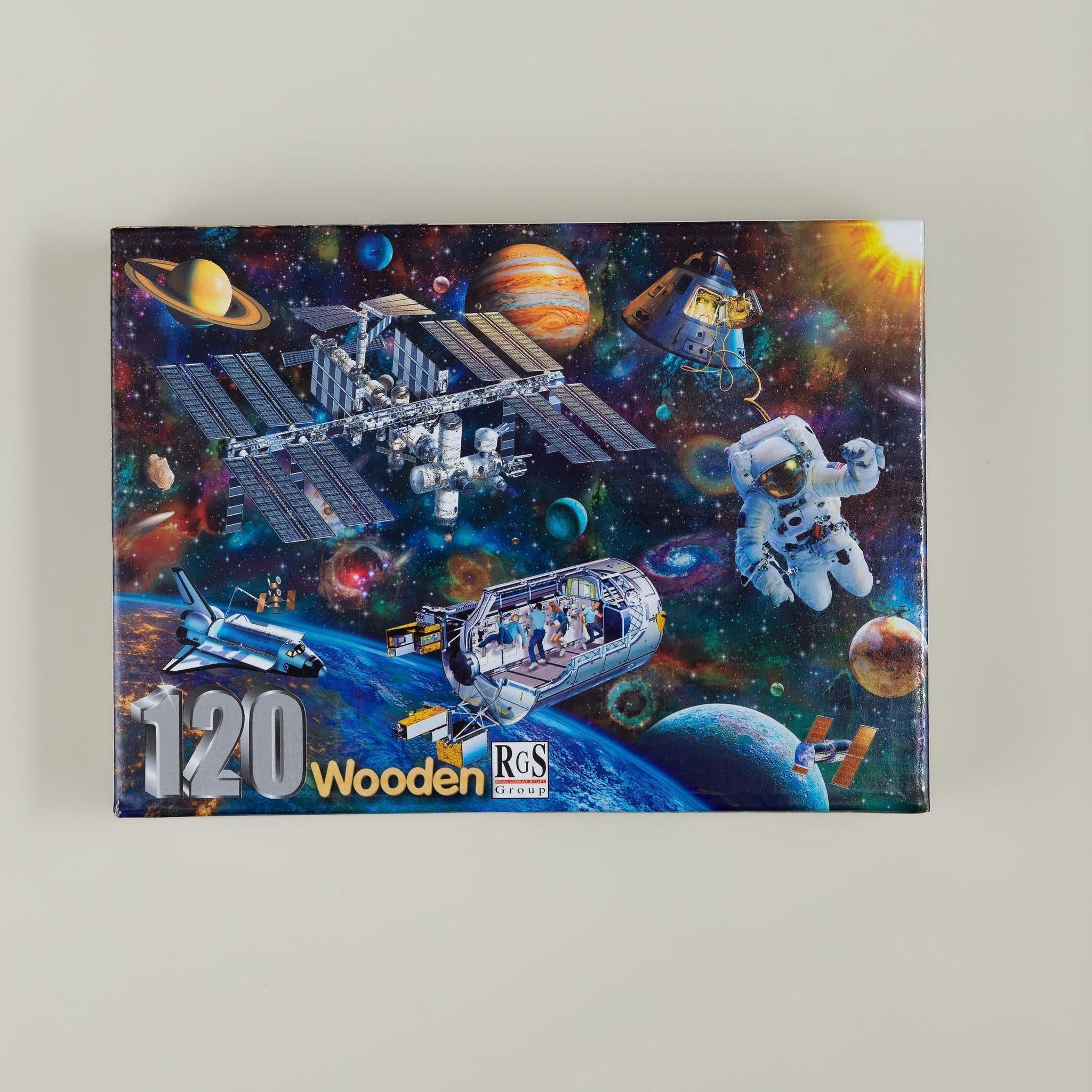 Space Station Puzzle 120Pcs A3 - tiny tree toys - Smart Thinking