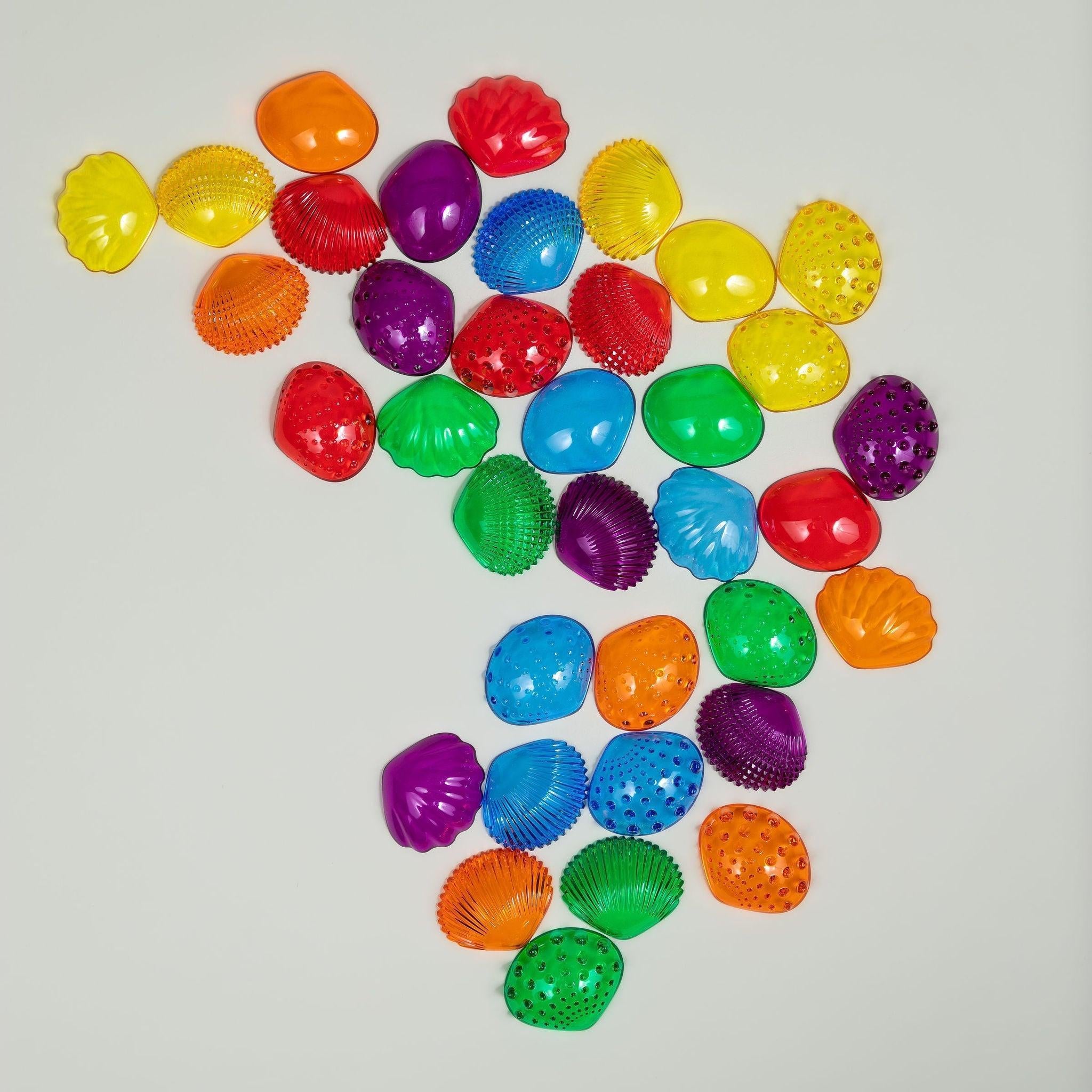 Tactile Shells- Transparent - tiny tree toys - Edx education