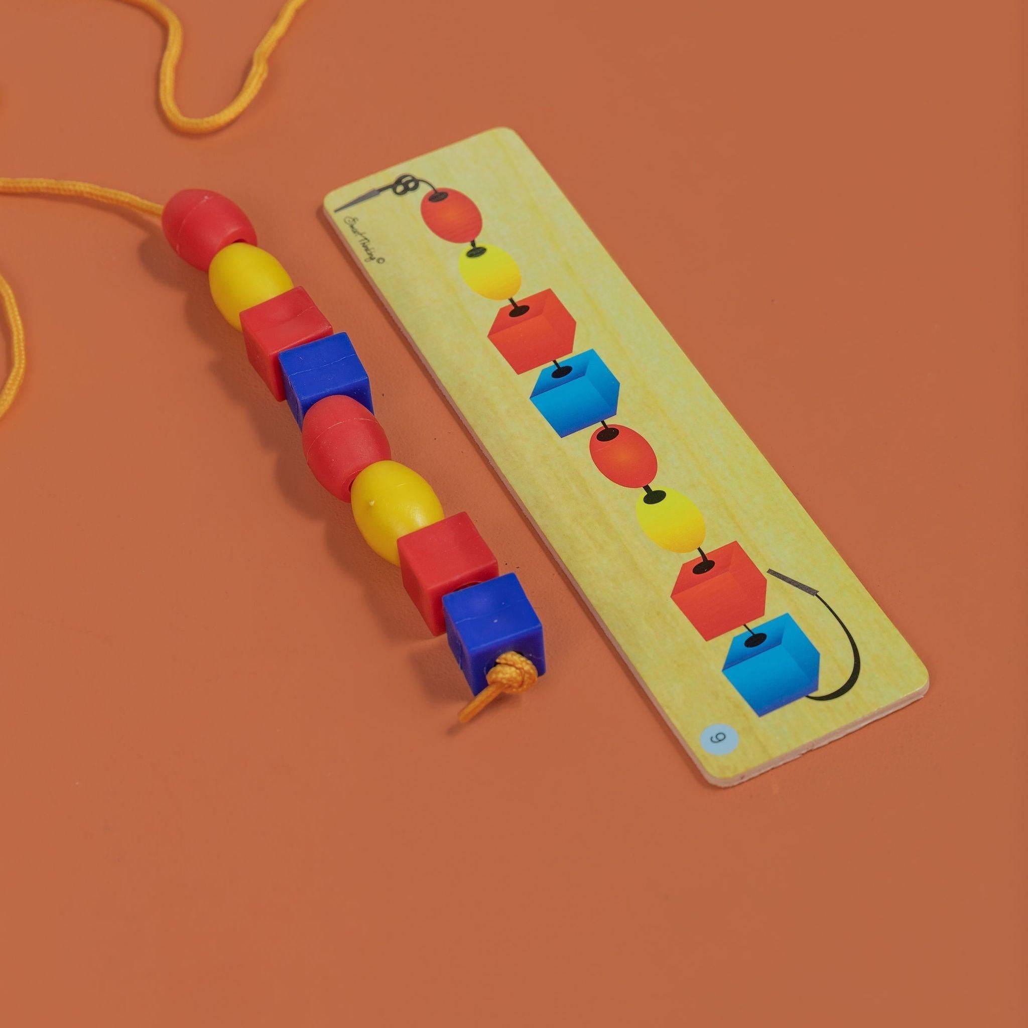 Thread-A-Bead - tiny tree toys - Smart Thinking