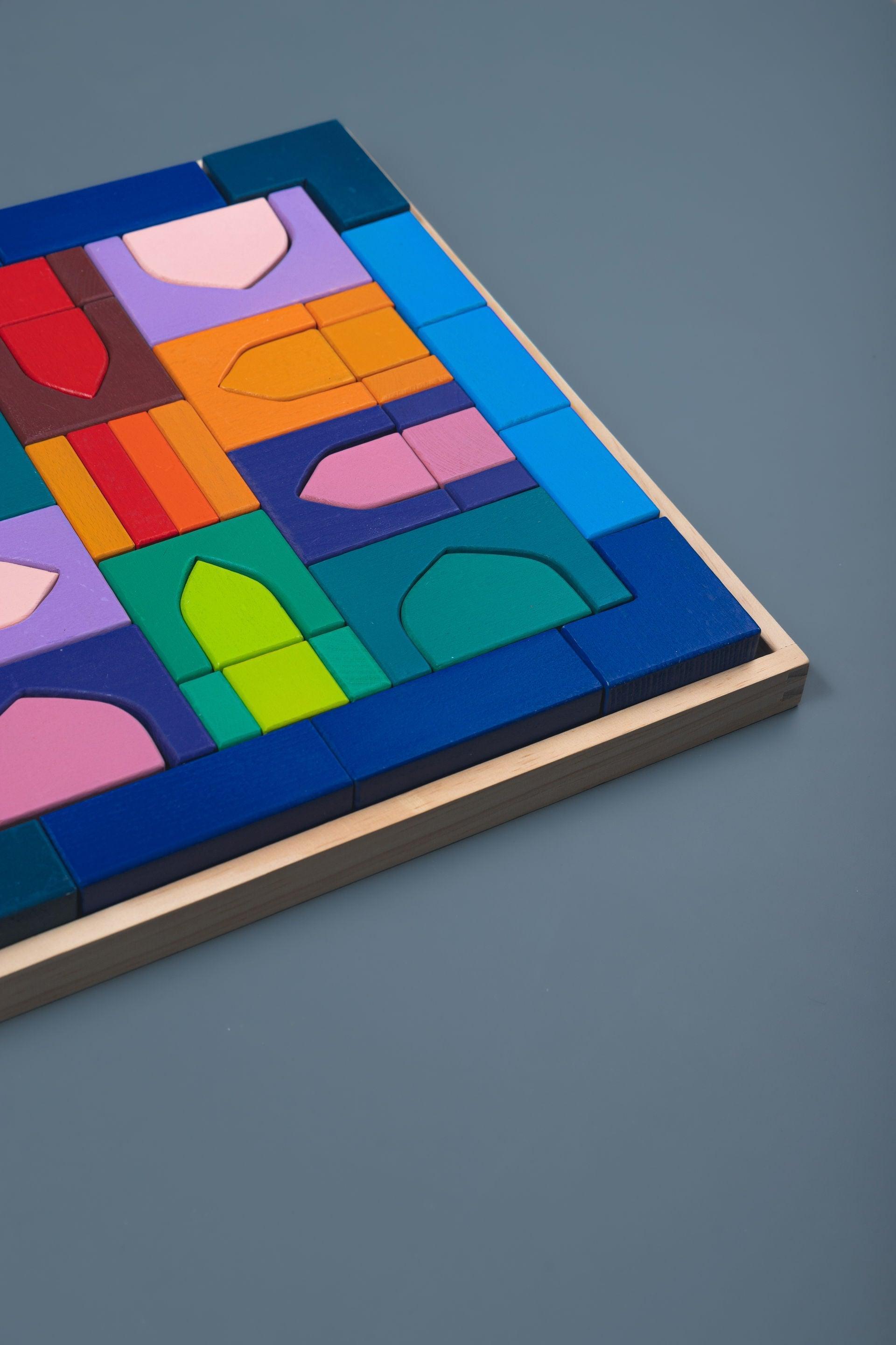 Town Block Set - tiny tree toys - tiny tree toys