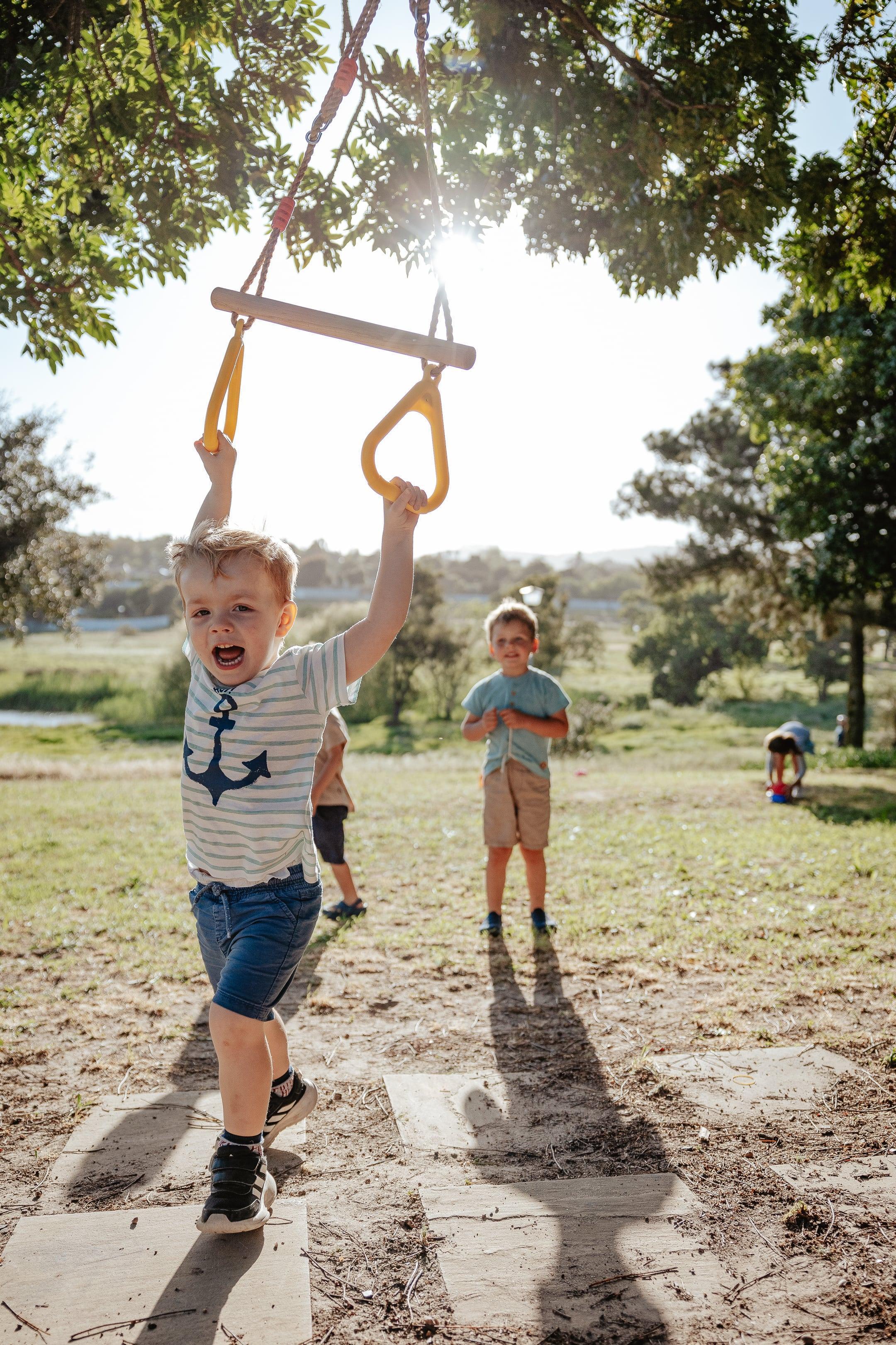 Trapeze Swing - tiny tree toys - tiny tree toys
