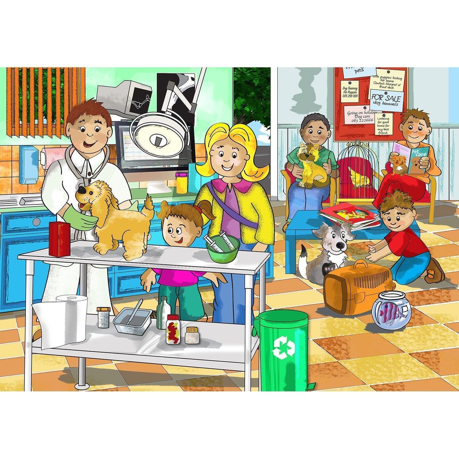 Vet Puzzle 48 Pcs - tiny tree toys - Smart Thinking