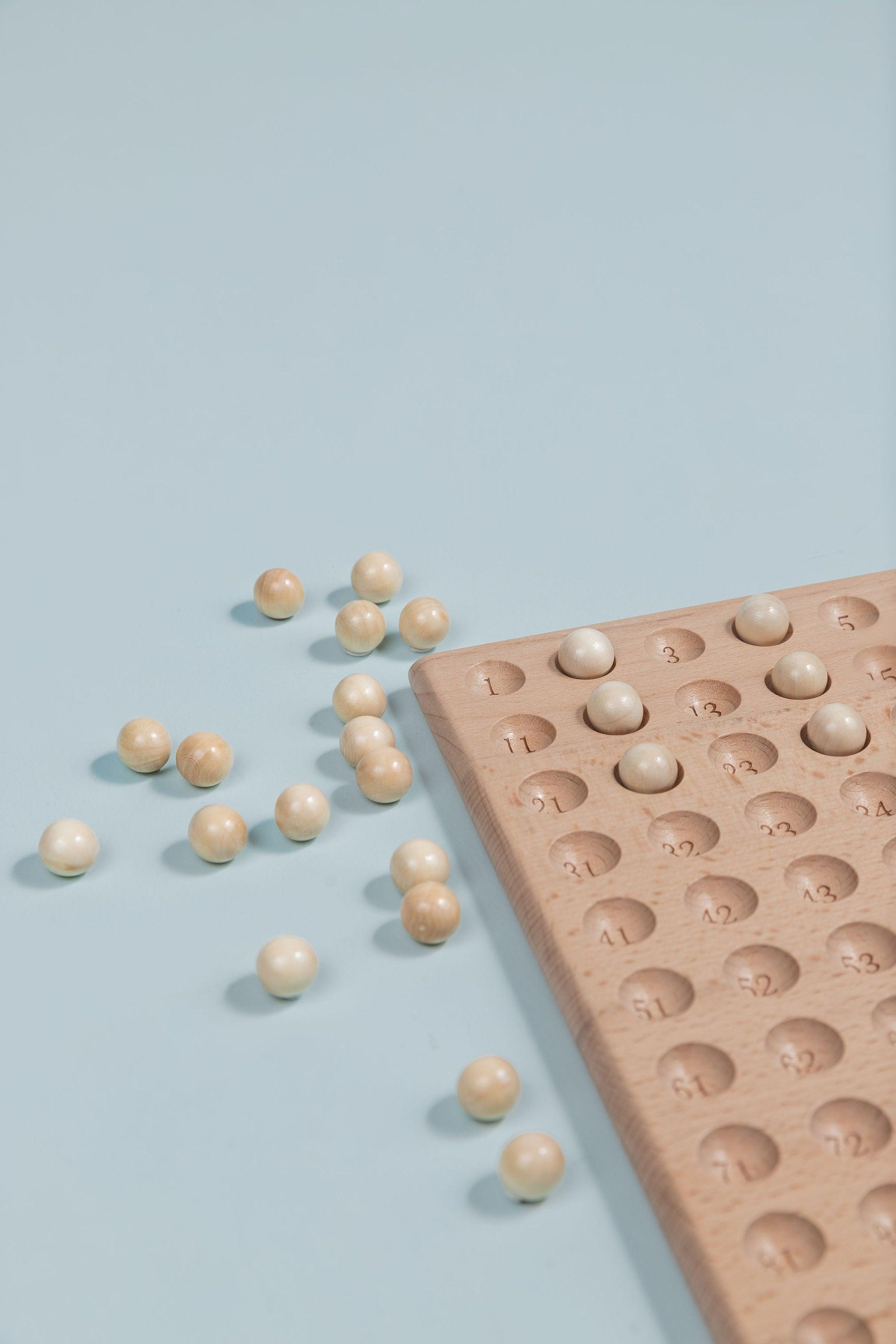 Wooden 100 Number Board - tiny tree toys - tiny tree toys