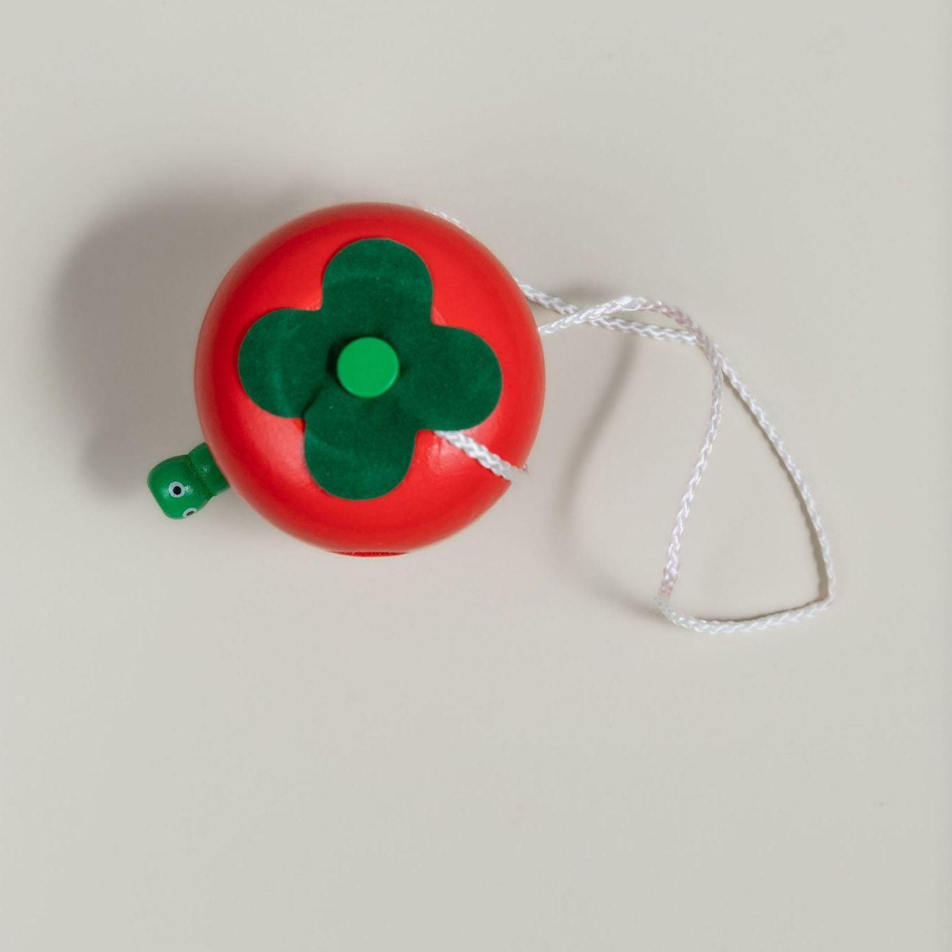 Wooden Apple Worm - tiny tree toys - tiny tree toys