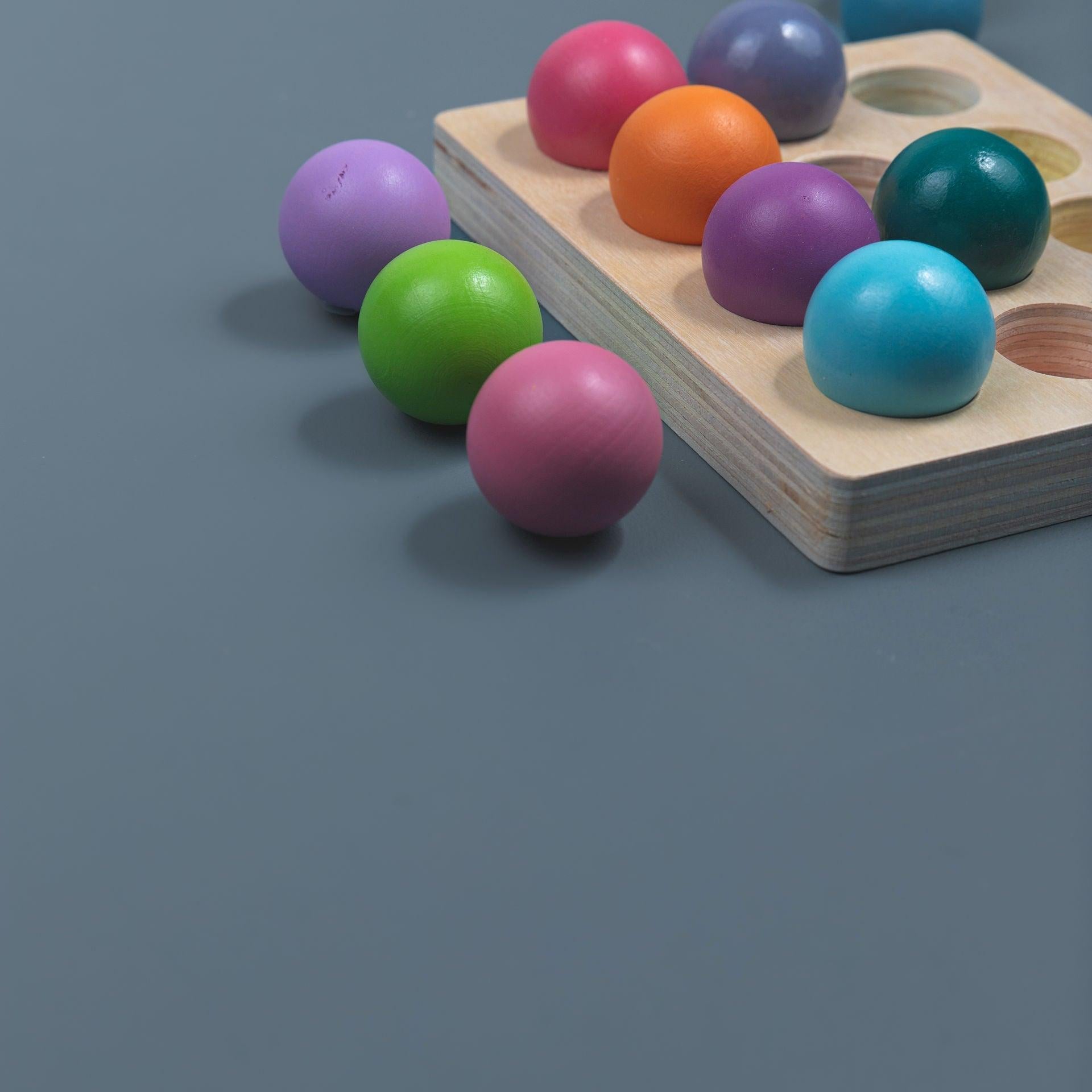 Wooden Ball Set - Various Colours - tiny tree toys - tiny tree toys