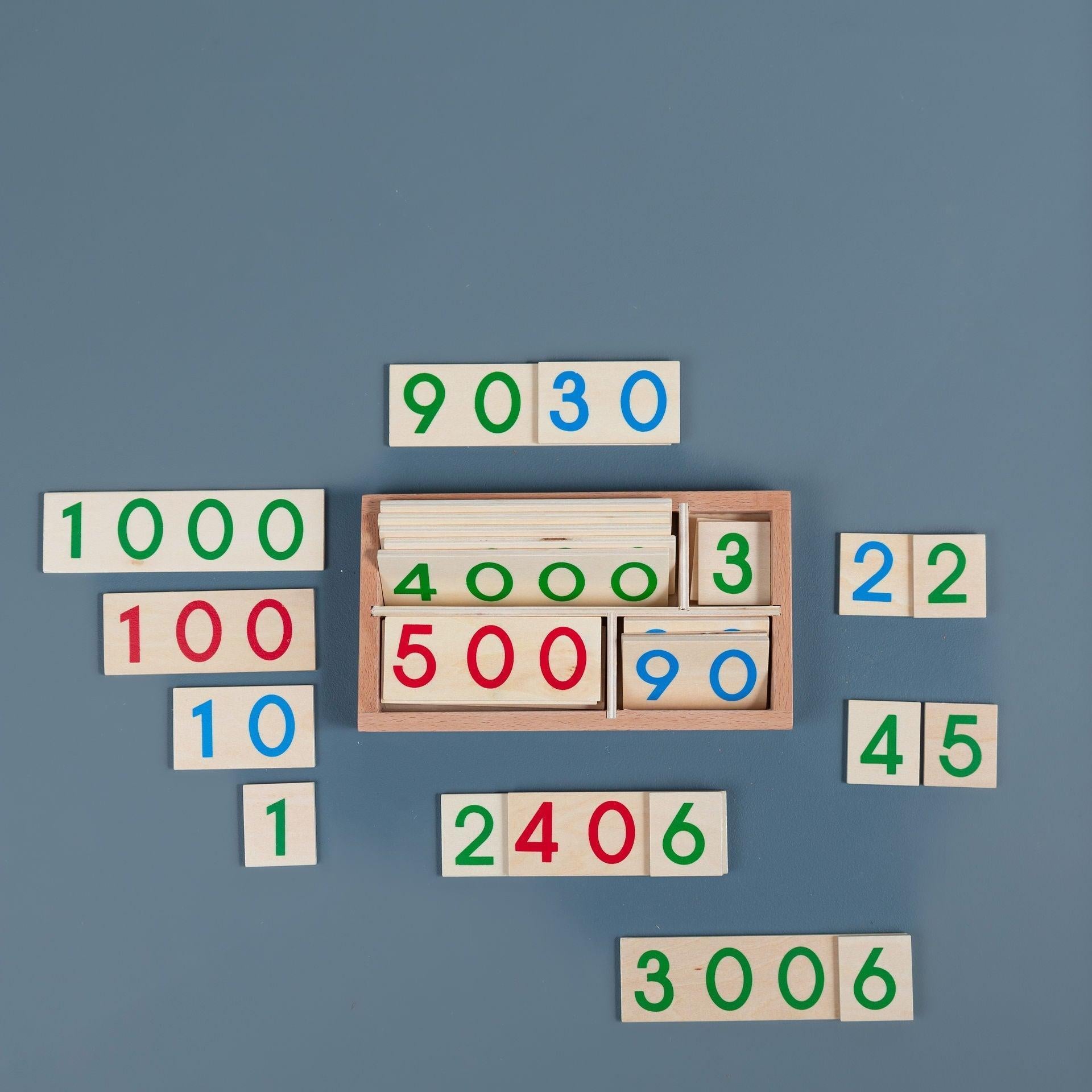 Wooden Maths Cards - tiny tree toys - tiny tree toys