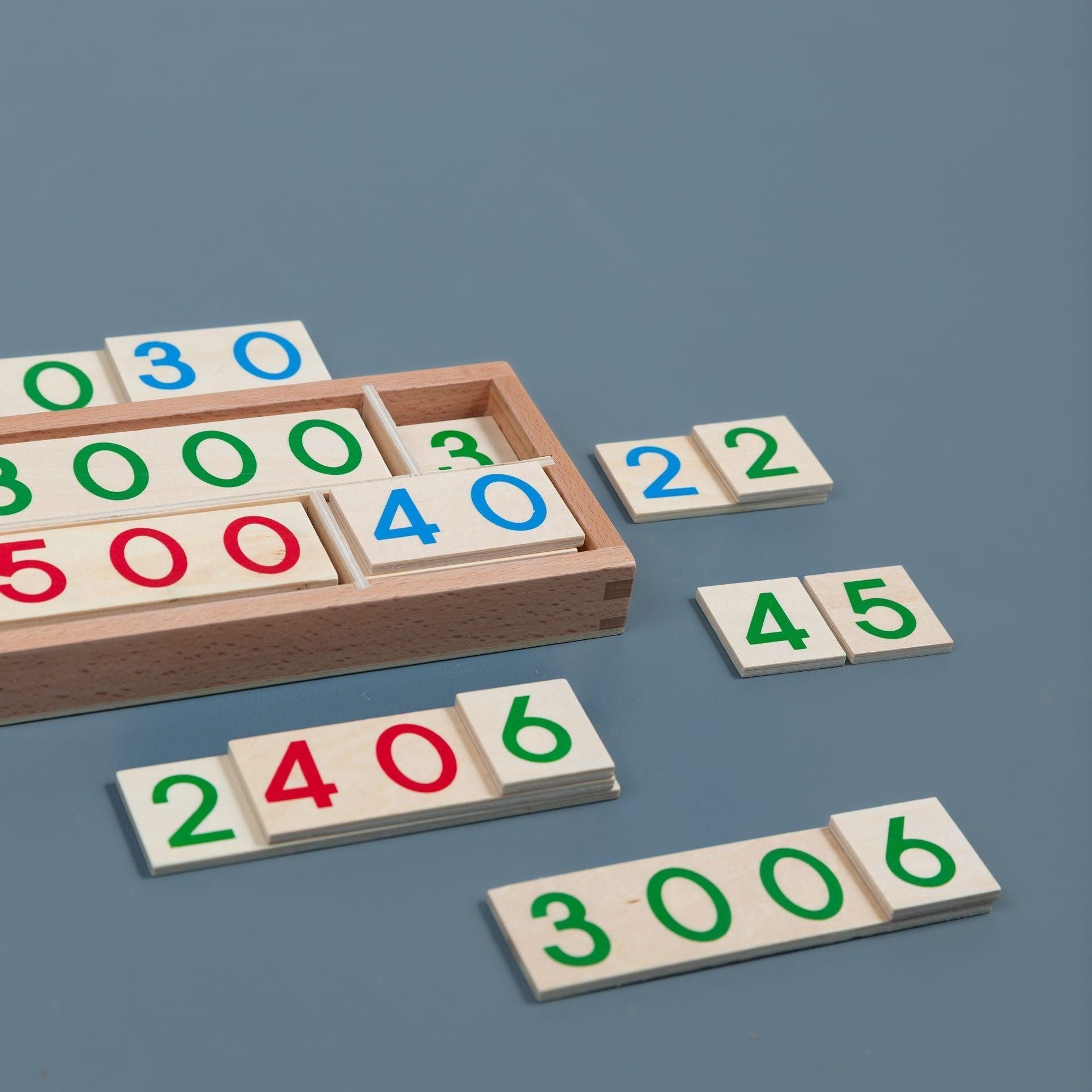 Wooden Maths Cards - tiny tree toys - tiny tree toys