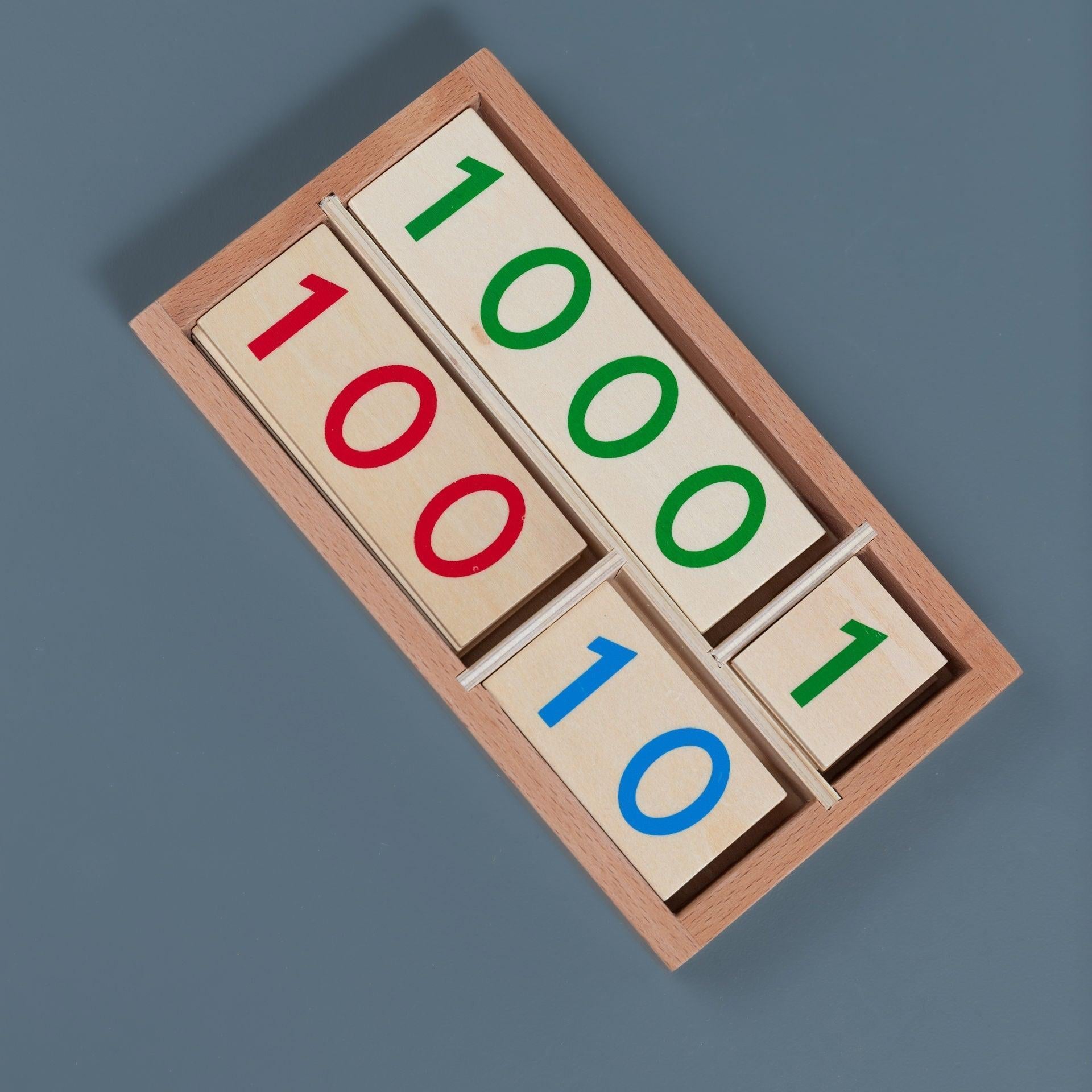 Wooden Maths Cards - tiny tree toys - tiny tree toys