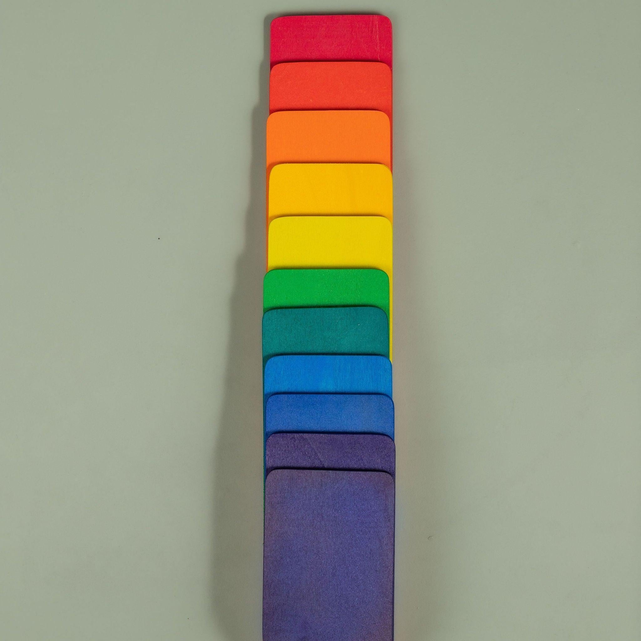 Wooden Rainbow Stacker - Various Designs - tiny tree toys - tiny tree toys