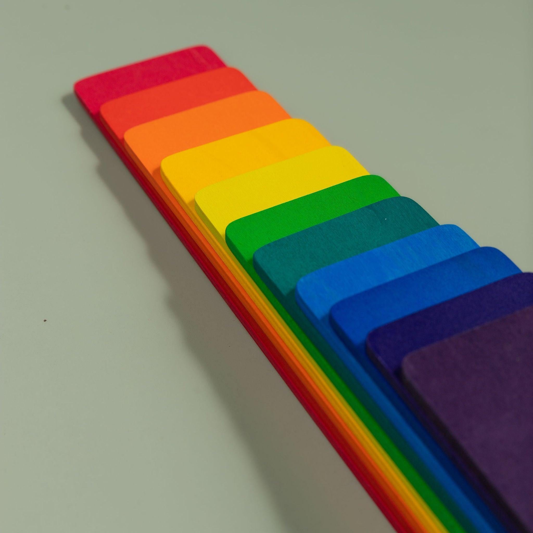 Wooden Rainbow Stacker - Various Designs - tiny tree toys - tiny tree toys