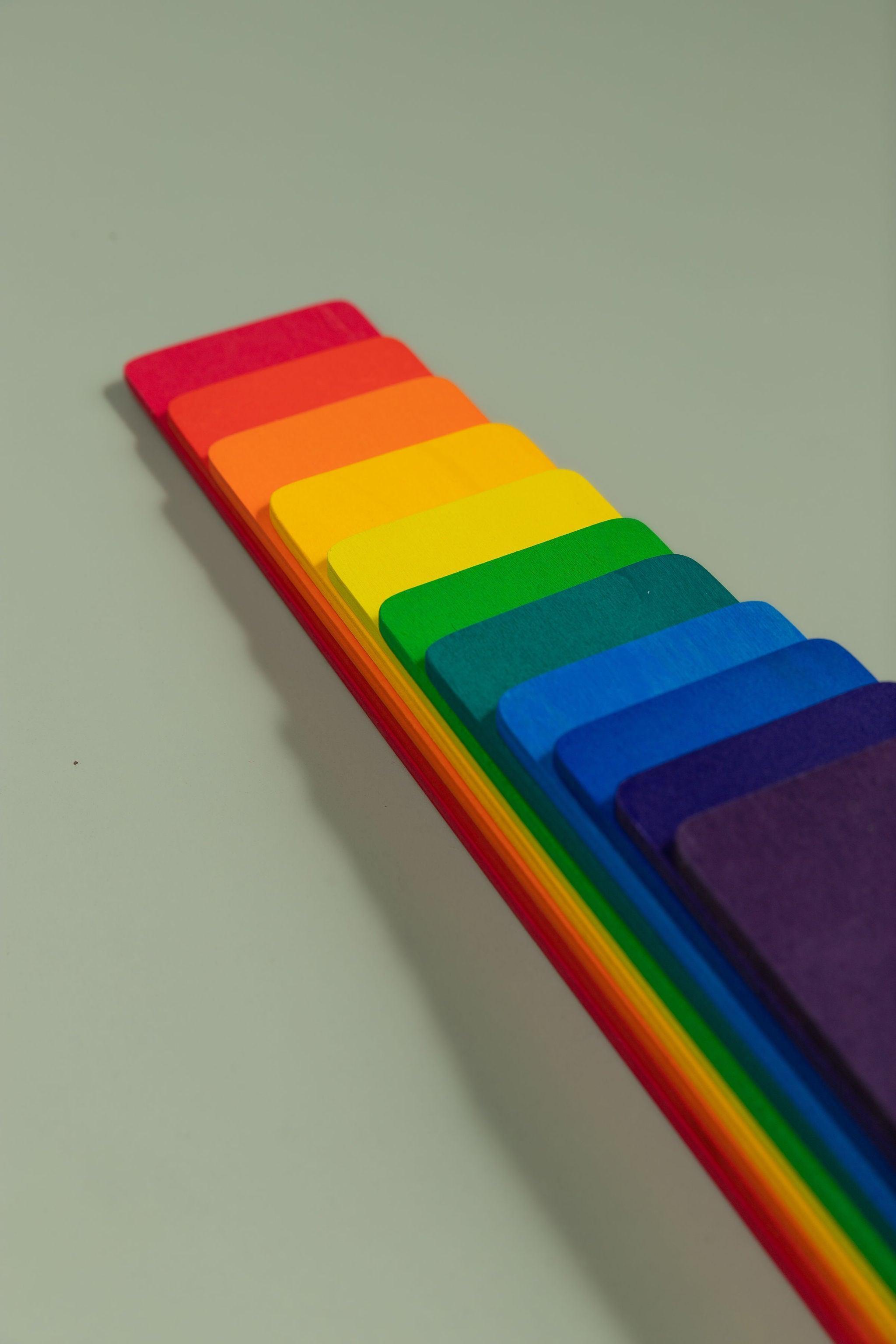 Wooden Rainbow Stacker - Various Designs - tiny tree toys - tiny tree toys