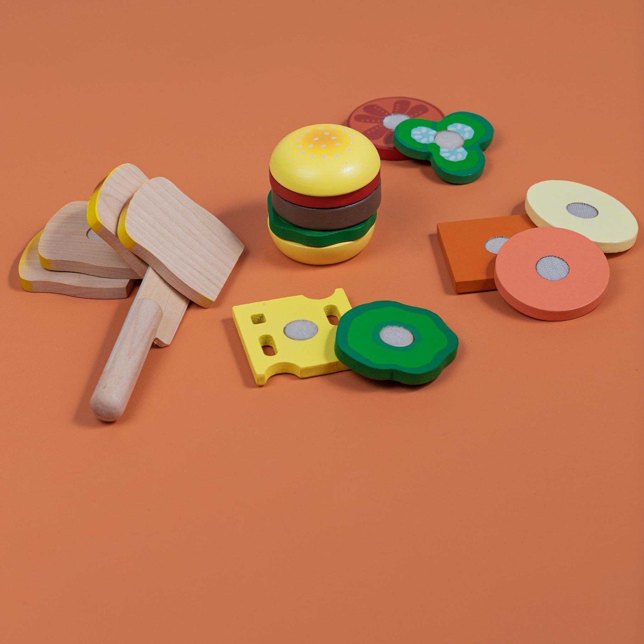 Wooden Sandwich Set - tiny tree toys - Melissa & Doug