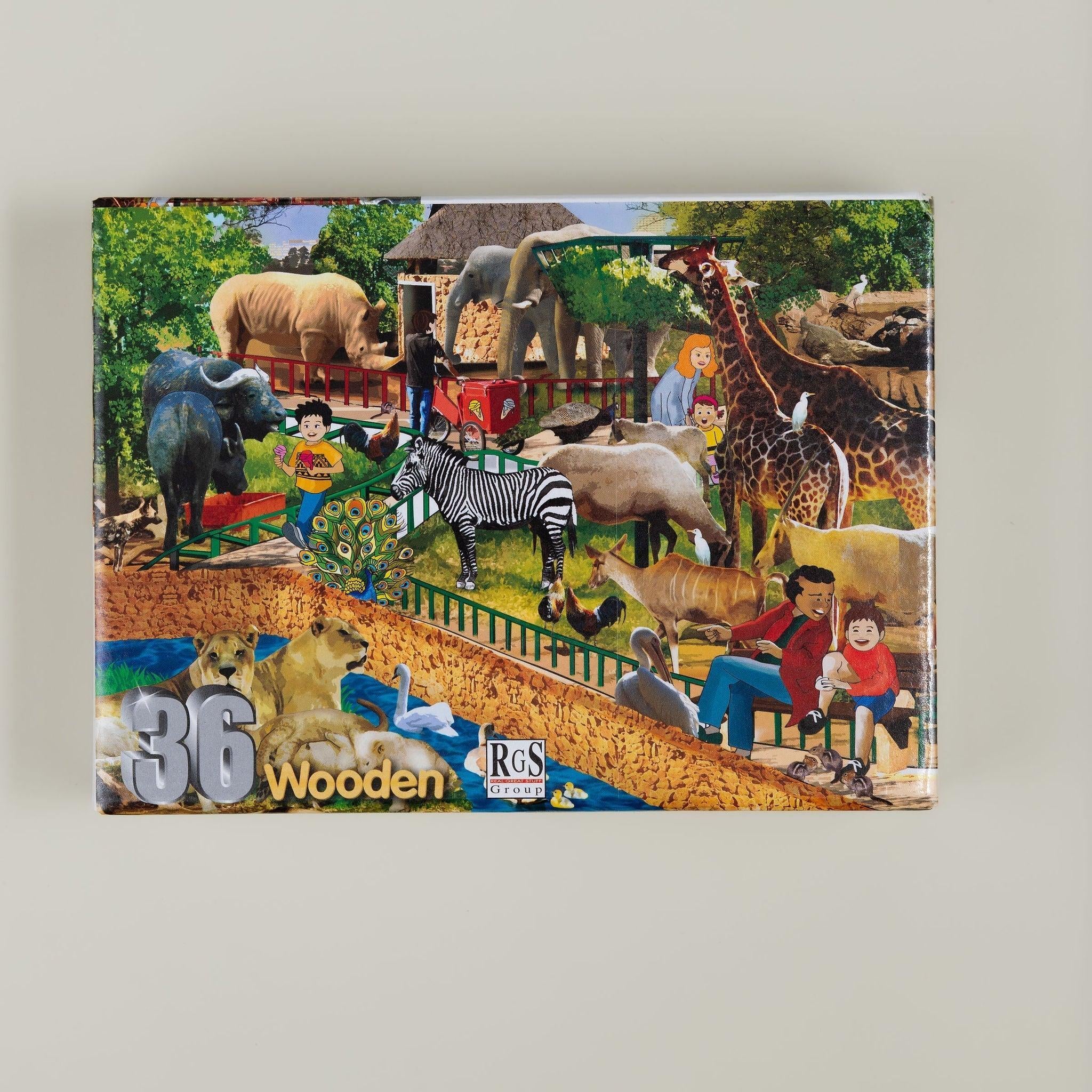 Zoo Puzzle 36 Pcs - tiny tree toys - Smart Thinking