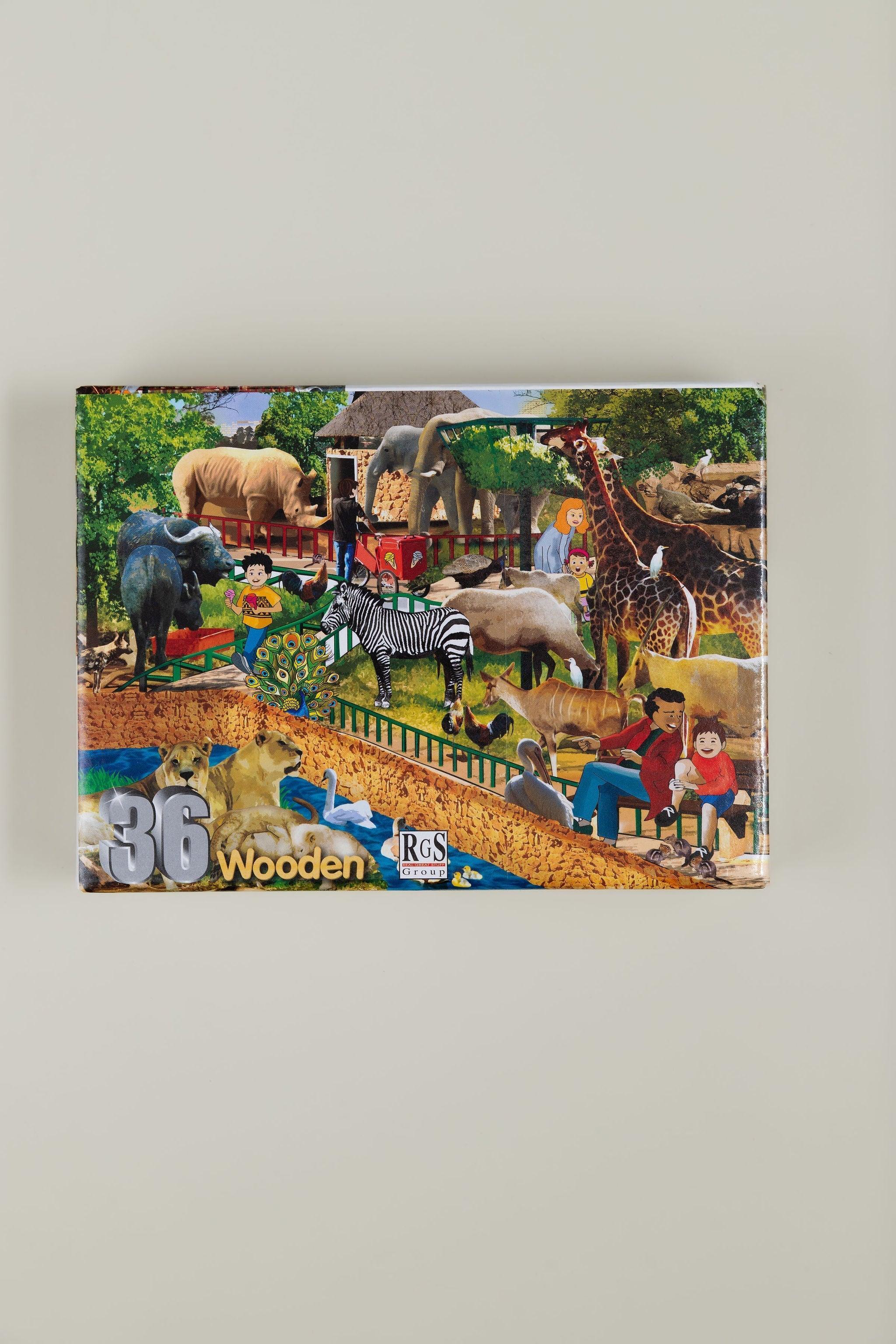 Zoo Puzzle 36 Pcs - tiny tree toys - Smart Thinking