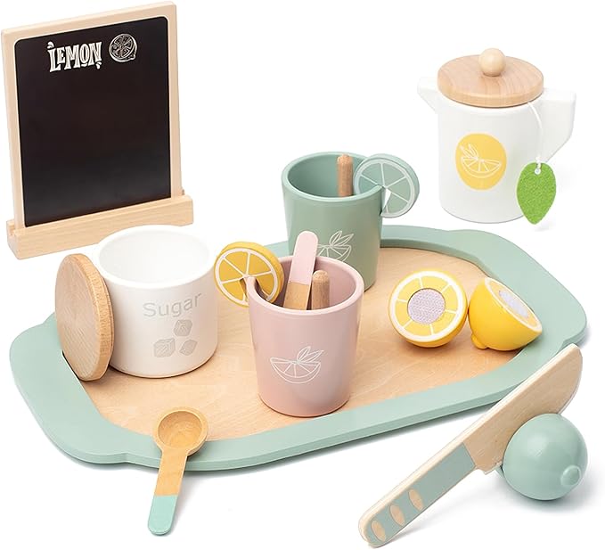 Royal Lemon Tea Set – tiny tree toys