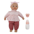 Baby doll Lily with pacifier
