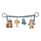 Baby pram toy – Little Dutch Forest Friends soft tensioner with textured woodland characters