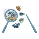 Bath toy fishing game with sea animals
