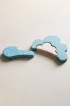 Wooden weather blocks for small world play