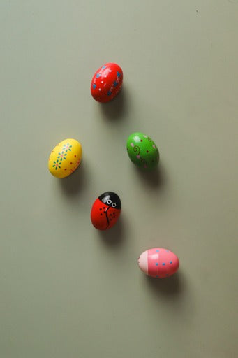 Instruments arranged for music and sensory exploration