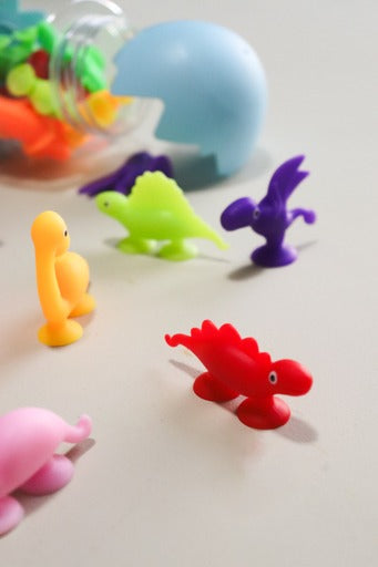Assorted suckers toy for tactile exploration