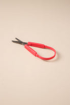 Close up of easy grip scissors with blades