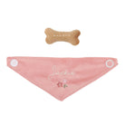 Floral bag plush dog toy for kids