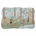 Foam bath puzzle with forest animals