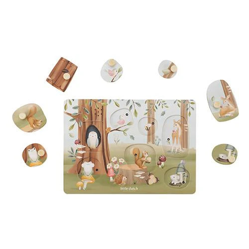Forest Friends sound puzzle with animals