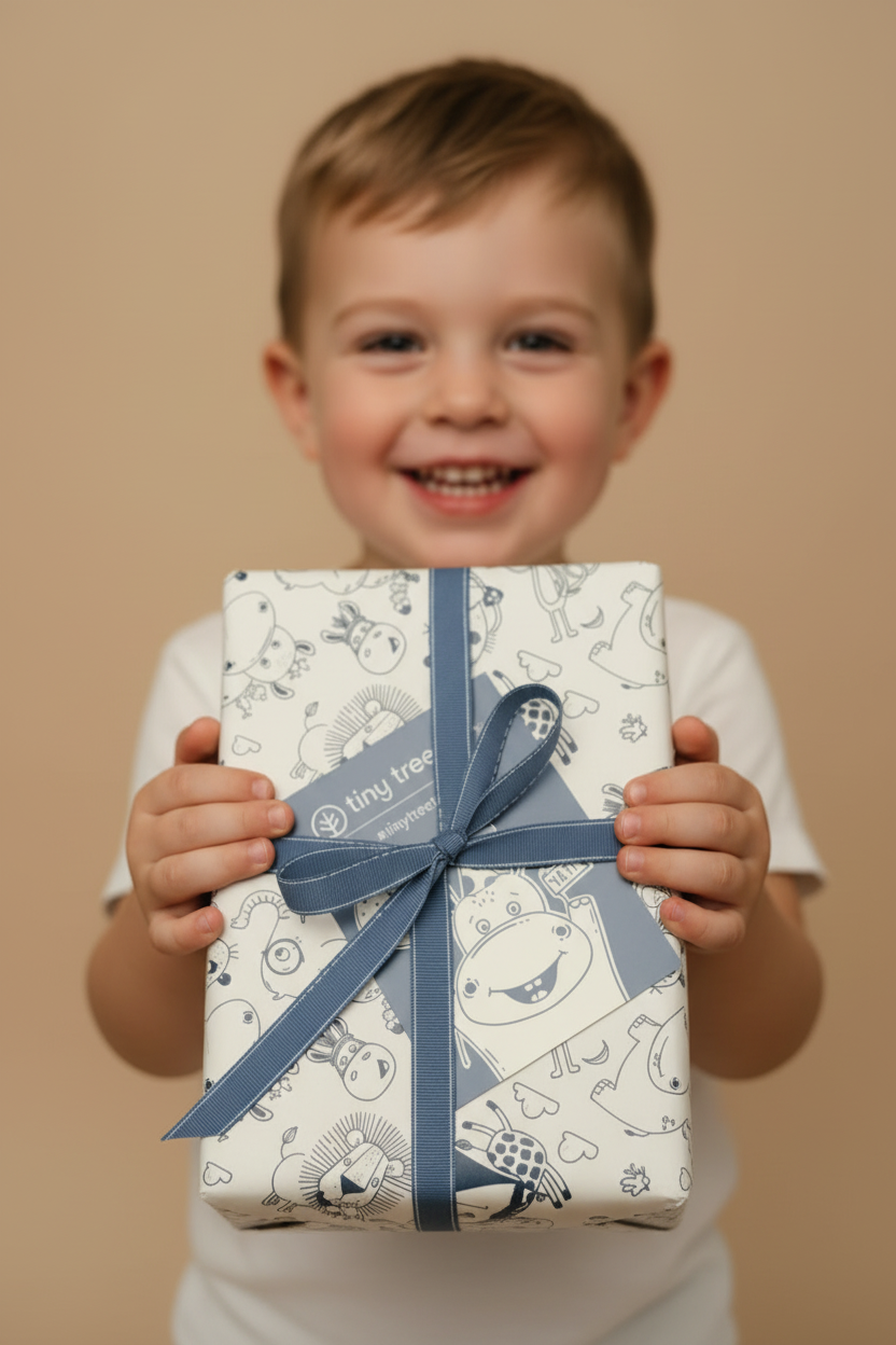 Gift wrapped by Tiny tree toys