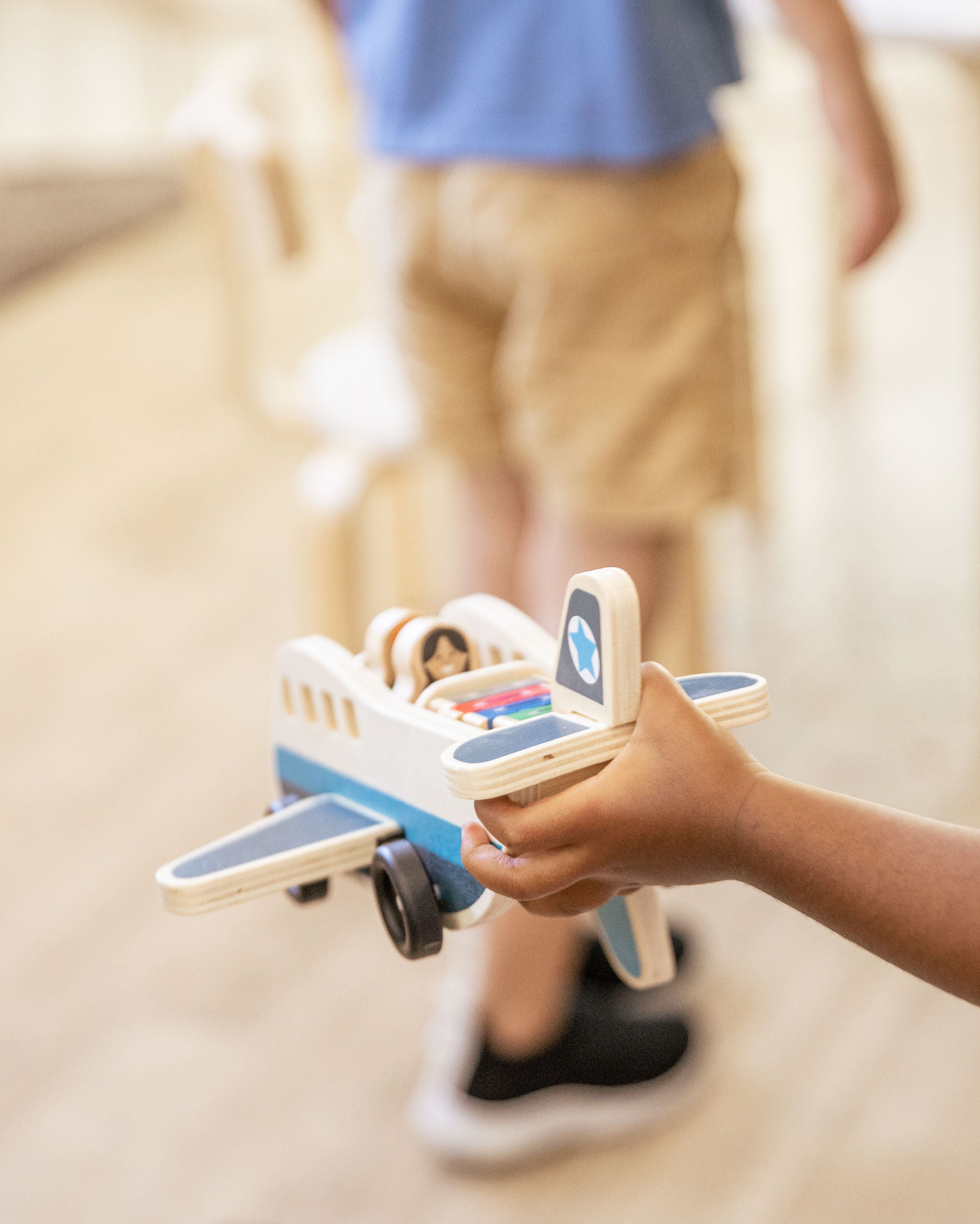 Wooden Airplane, Airplane Toys for Kids