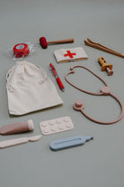 Kids silicone doctor set with medical accessories