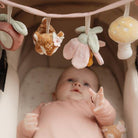 Little Dutch Fairy Garden car tensioner with hanging woodland animal toys for babies