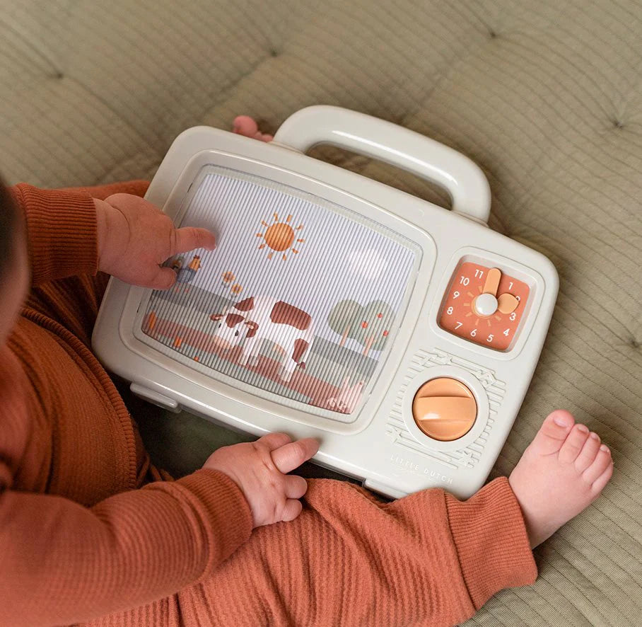 Little Dutch Musical TV Little Farm toy