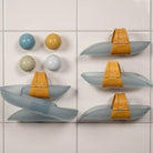 Little Dutch bath ball track blue set