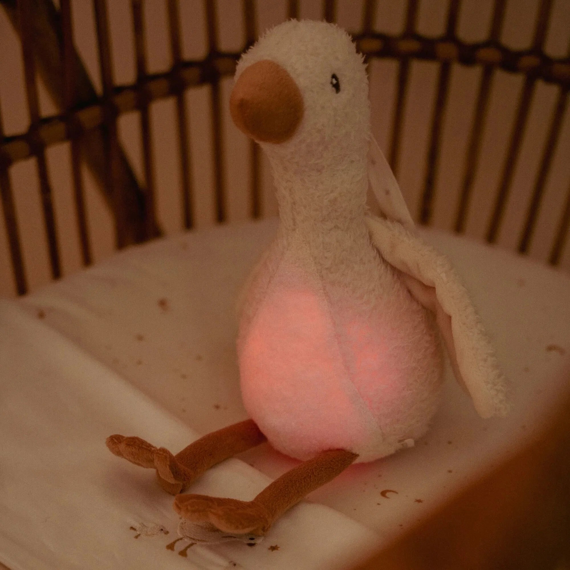 Cuddle goose with calming light and soothing sounds