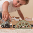 Little Dutch farm train track toy with accessories