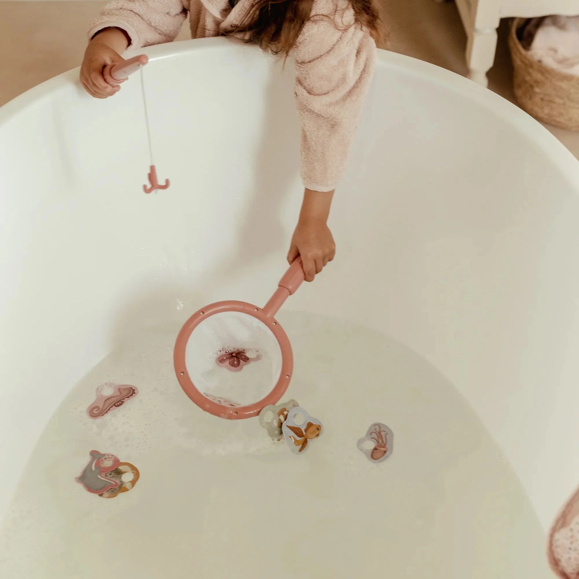 Little Dutch fishing rod bath toy