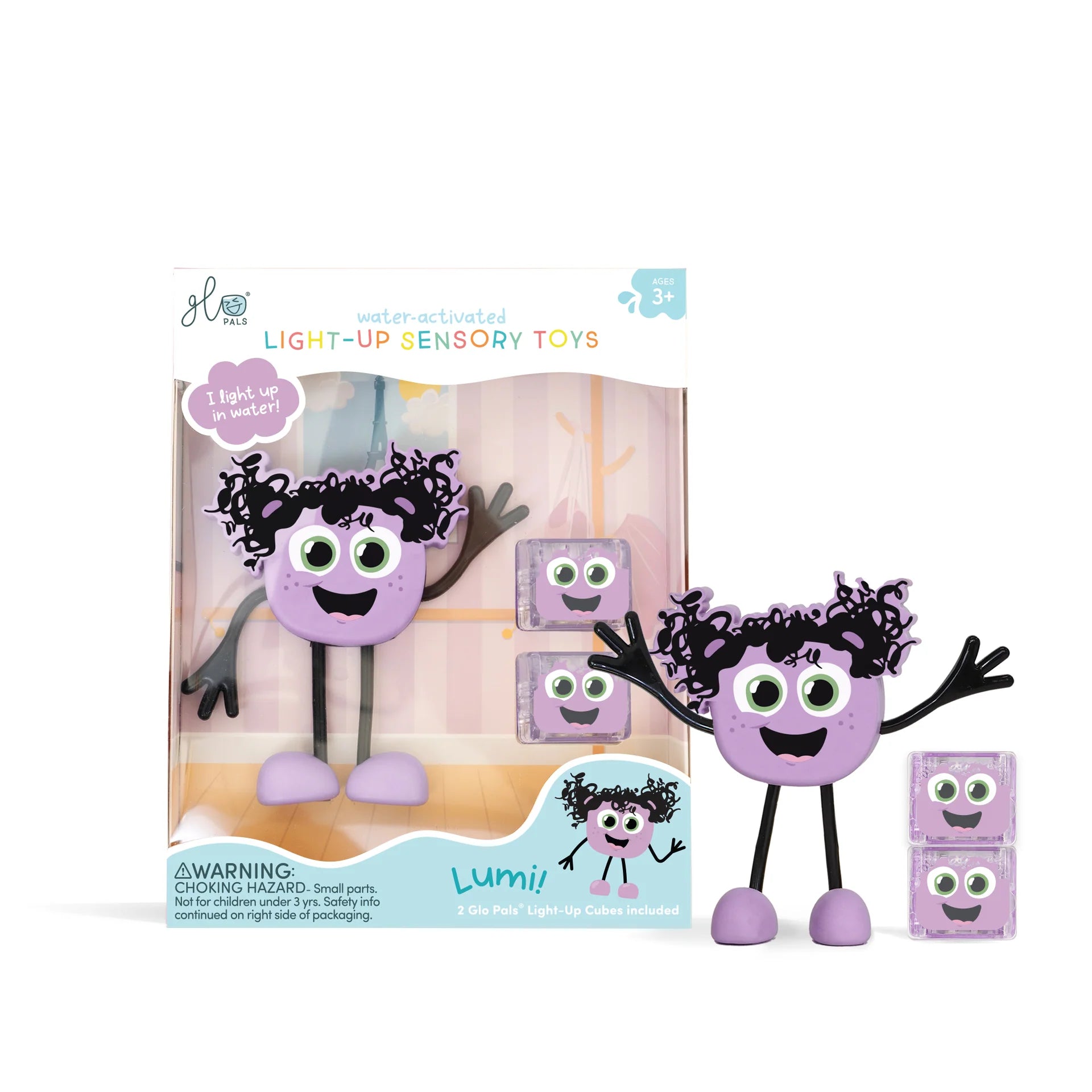 Lumi glowing bath toy for kids