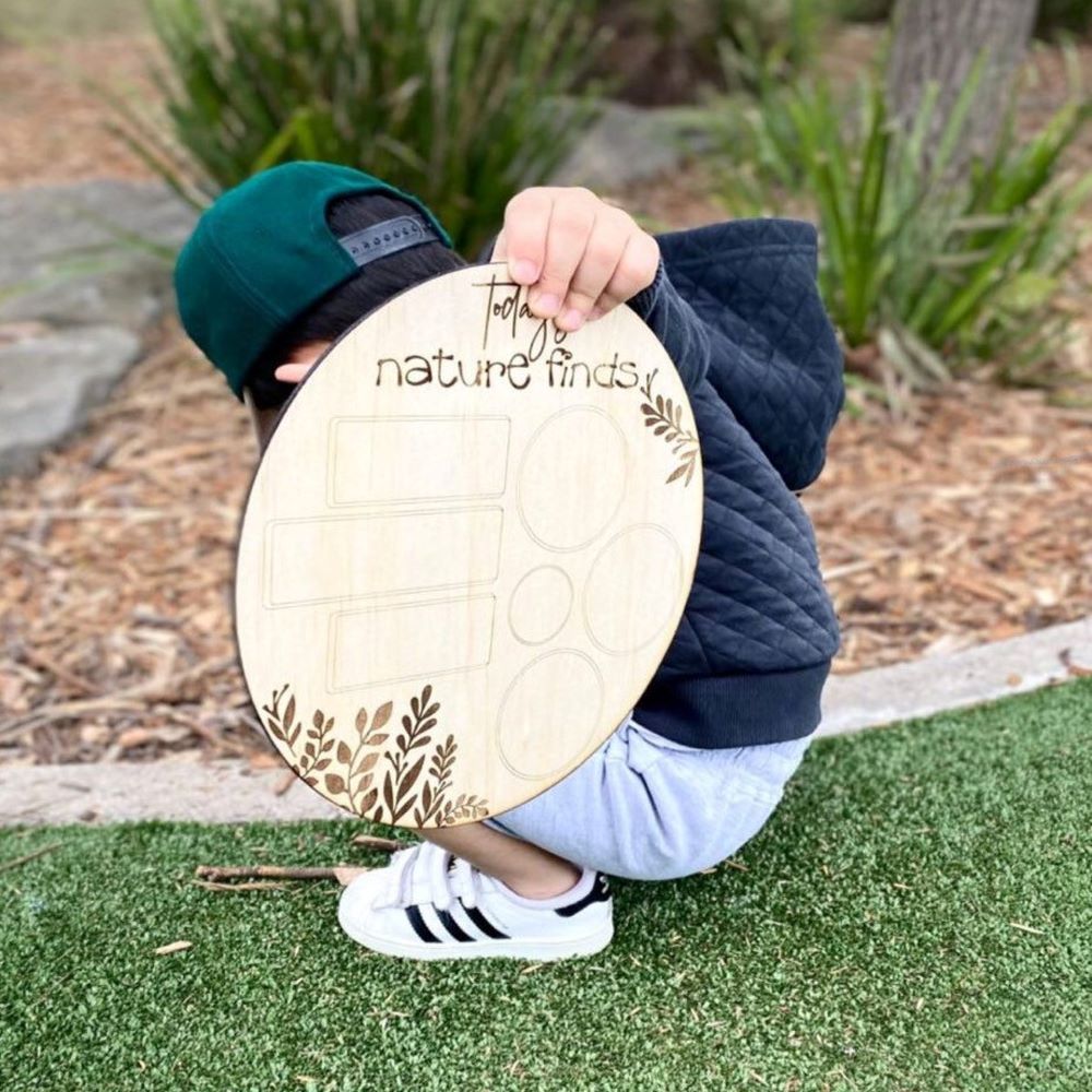 Nature exploration game for sensory and learning