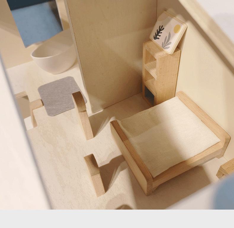 Doll house and Furniture - tiny tree toys